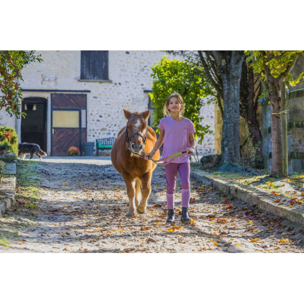 EQUITHÈME Camiseta Bonnie Kids Morado