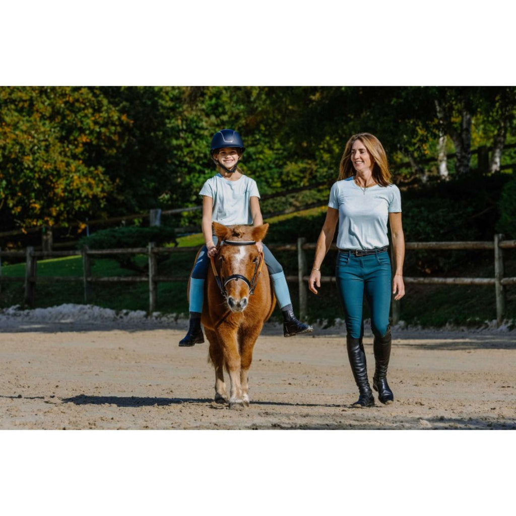 EQUITHÈME Camiseta Bonnie Menta/Verde