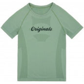 EQUITHÈME Camiseta Elena Seamless Khaki