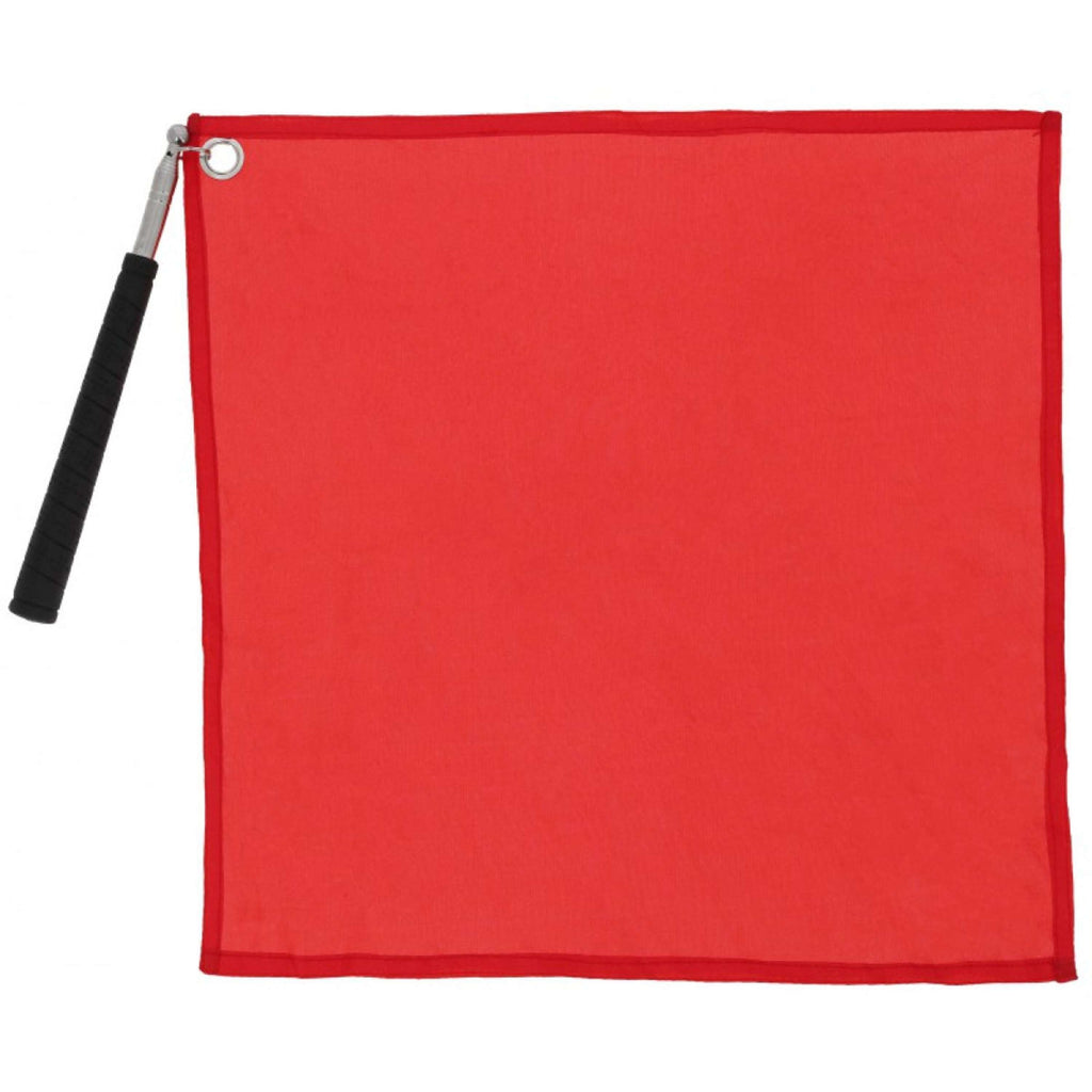 Hippotonic Bastón de entrenamiento Ethologisch con bandera Rojo