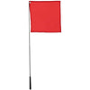 Hippotonic Bastón de entrenamiento Ethologisch con bandera Rojo