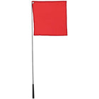Hippotonic Bastón de entrenamiento Ethologisch con bandera Rojo