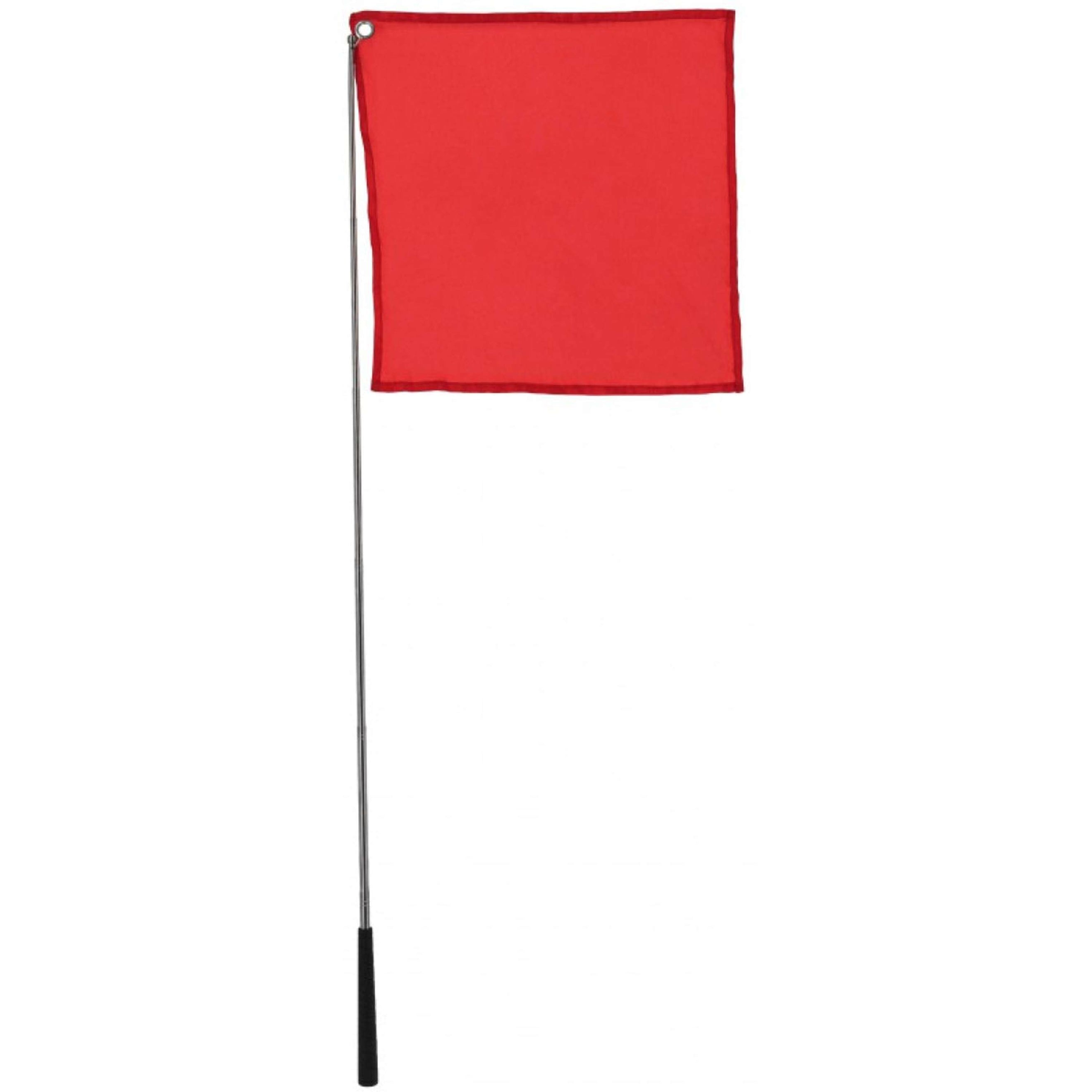 Hippotonic Bastón de entrenamiento Ethologisch con bandera Rojo