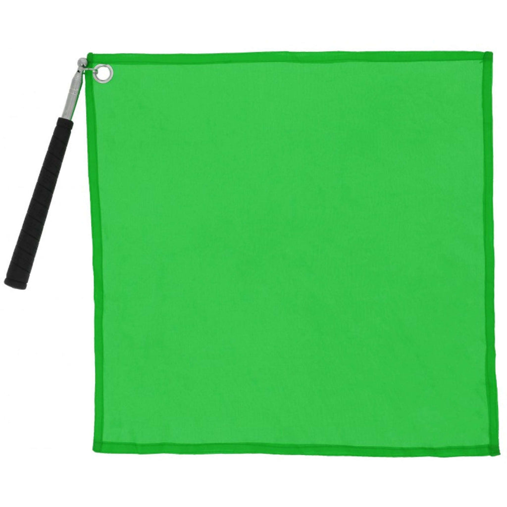 Hippotonic Bastón de entrenamiento Ethologisch con bandera Verde