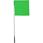 Hippotonic Bastón de entrenamiento Ethologisch con bandera Verde