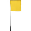 Hippotonic Bastón de entrenamiento Ethologisch con bandera Amarillo