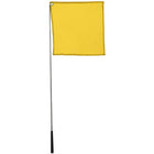 Hippotonic Bastón de entrenamiento Ethologisch con bandera Amarillo