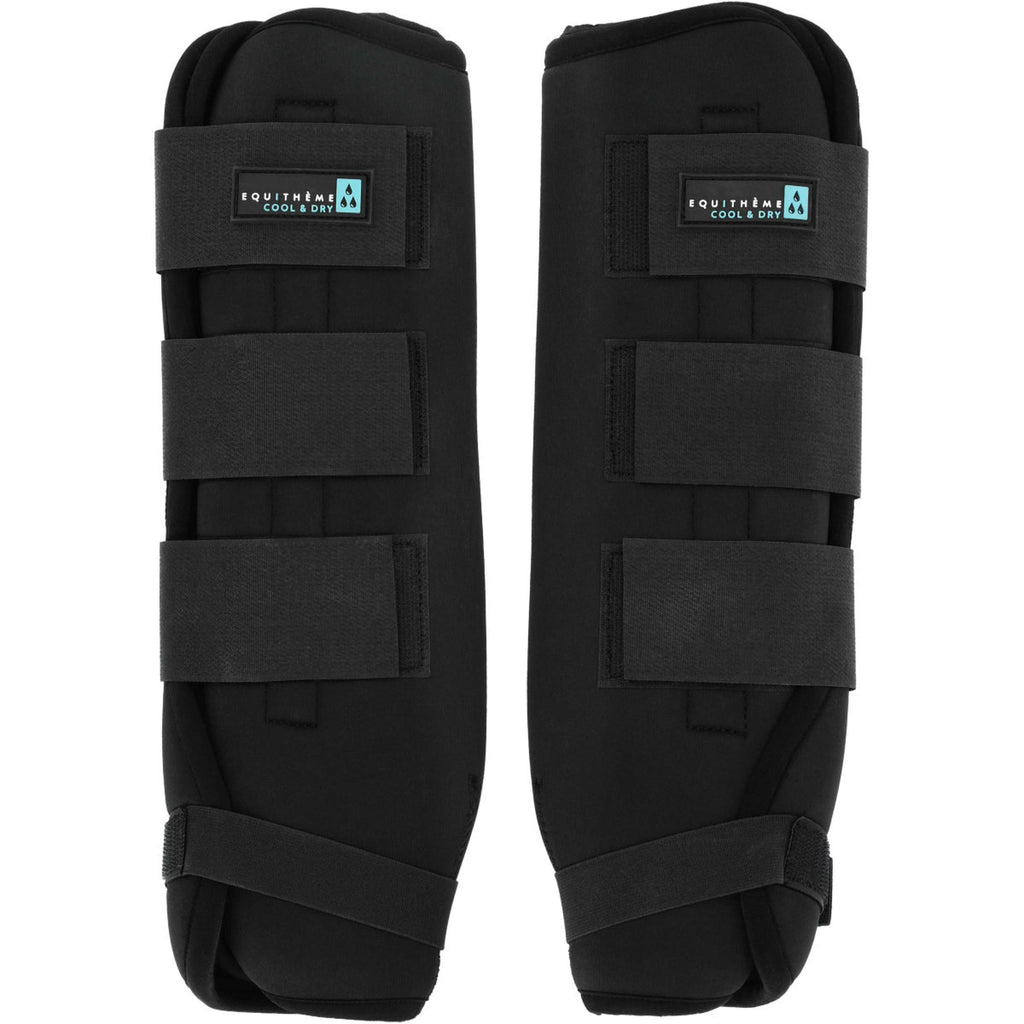 EQUITHÈME Botas para tendones Cool&Dry Negro