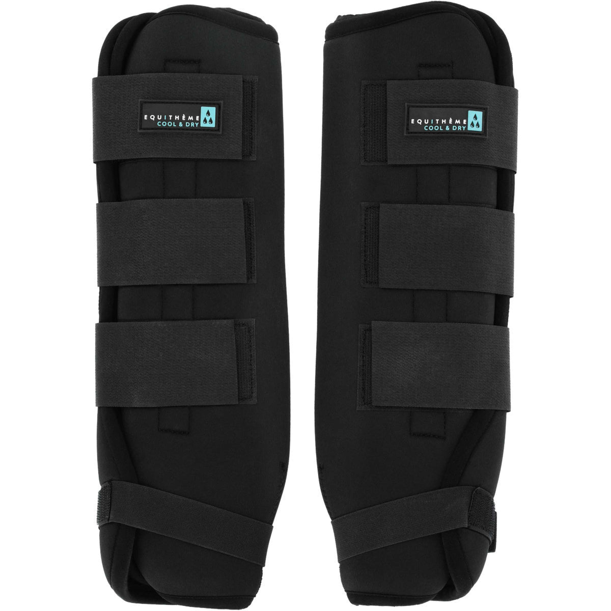 EQUITHÈME Botas para tendones Cool&Dry Negro