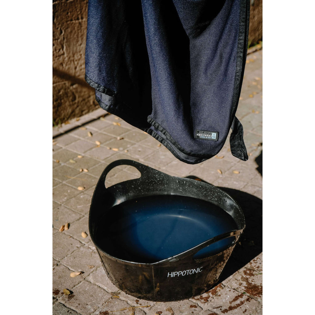 EQUITHÈME Toalla Cool&Dry Azul Marino