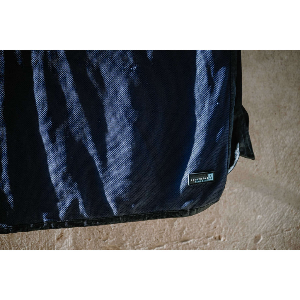 EQUITHÈME Toalla Cool&Dry Azul Marino