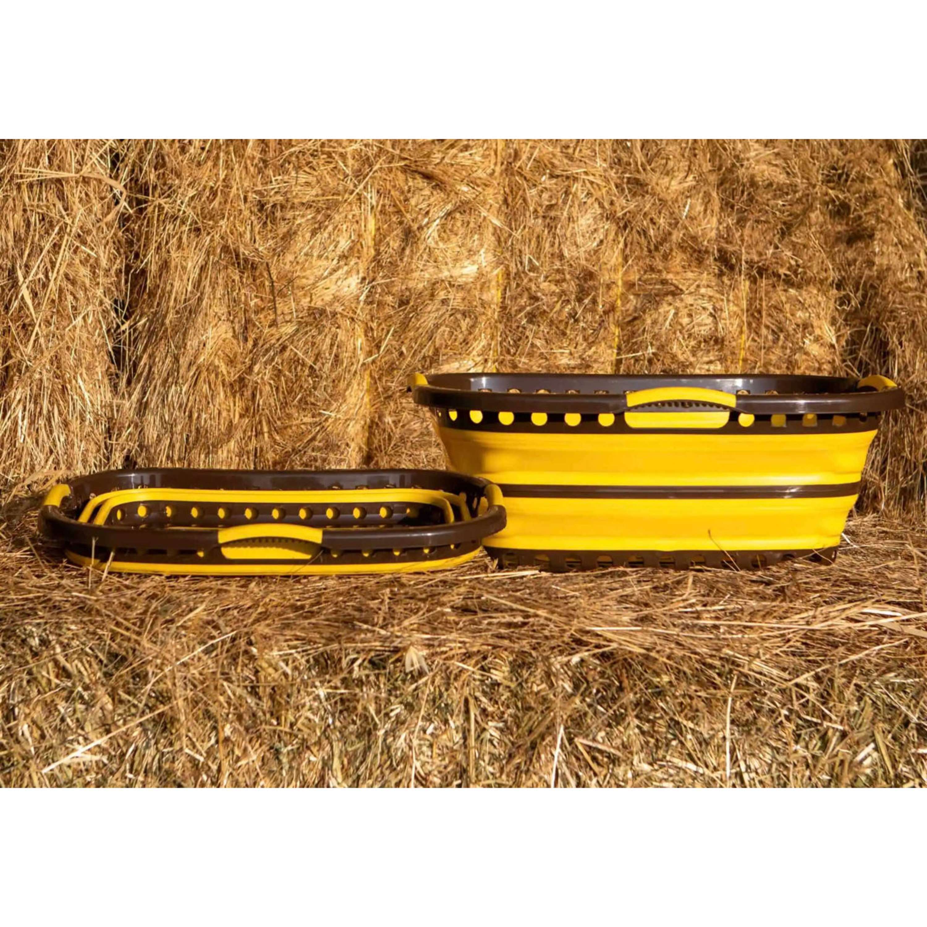 Horsewipe Cesto de La Ropa Pop Up Amarillo