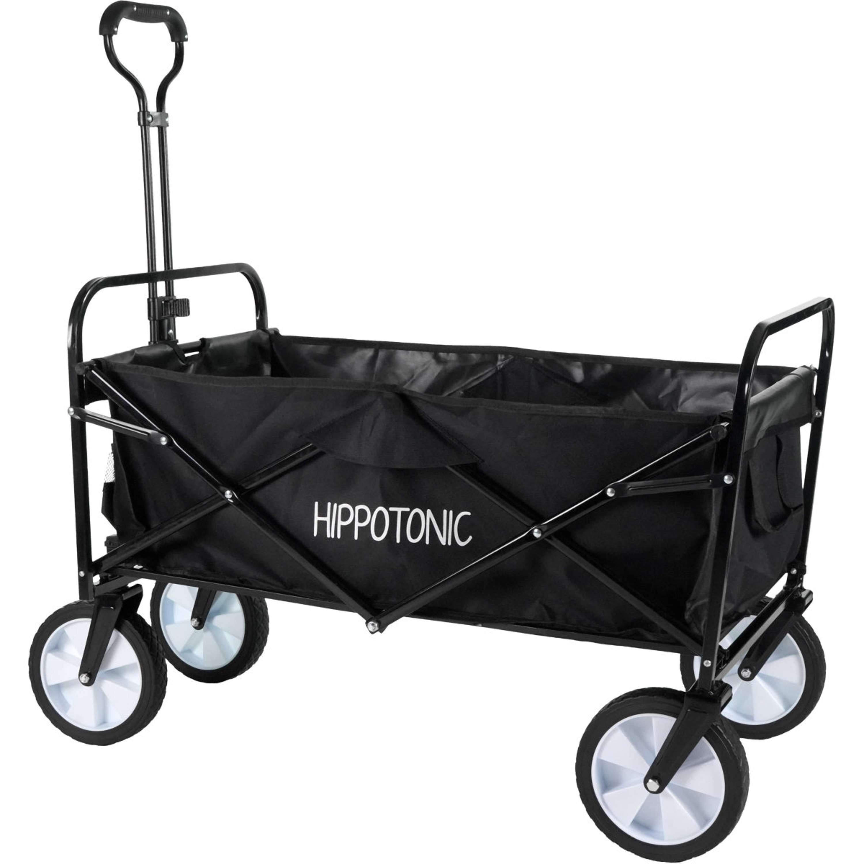 Hippotonic Carro Trolley De Cuatro Ruedas Negro