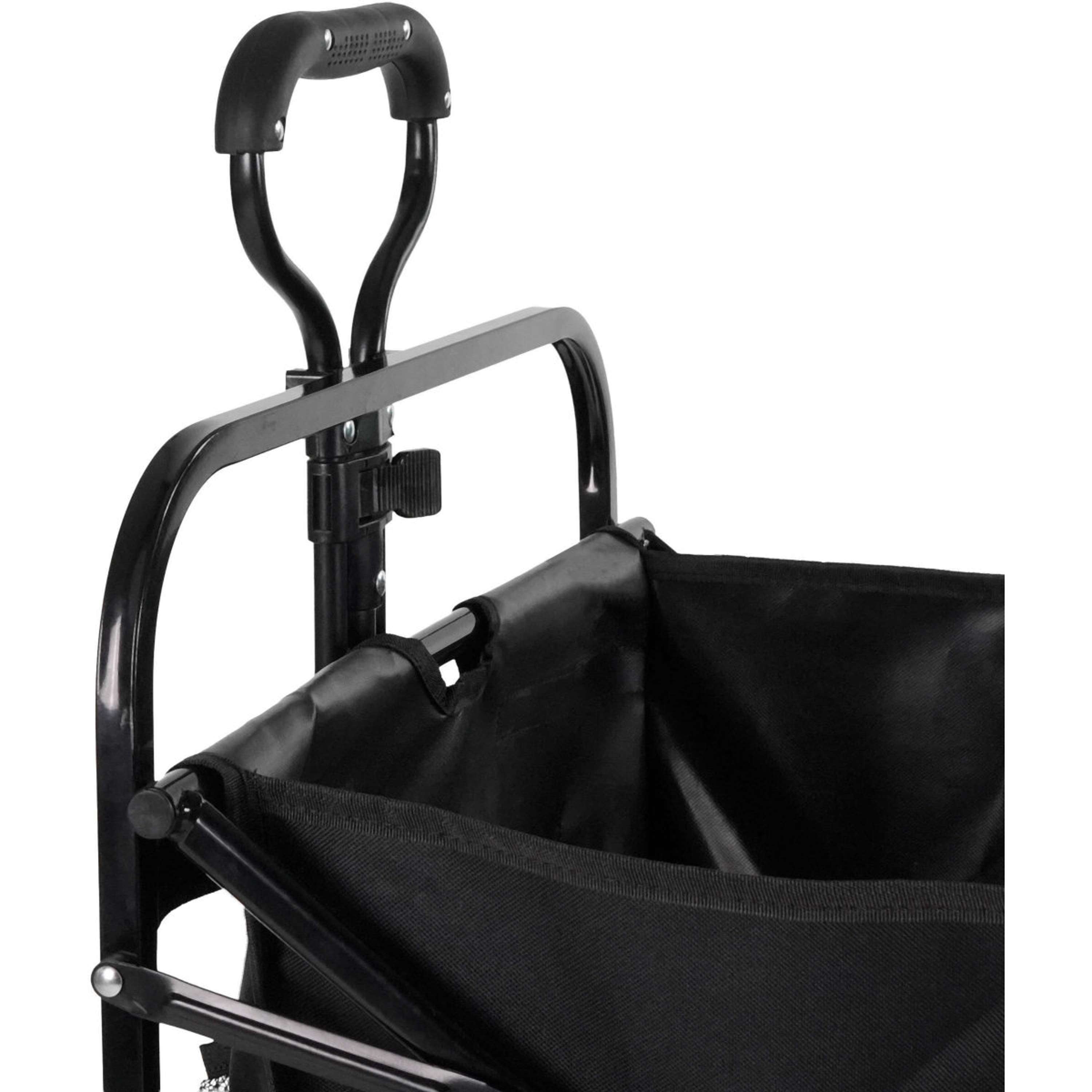 Hippotonic Carro Trolley De Cuatro Ruedas Negro