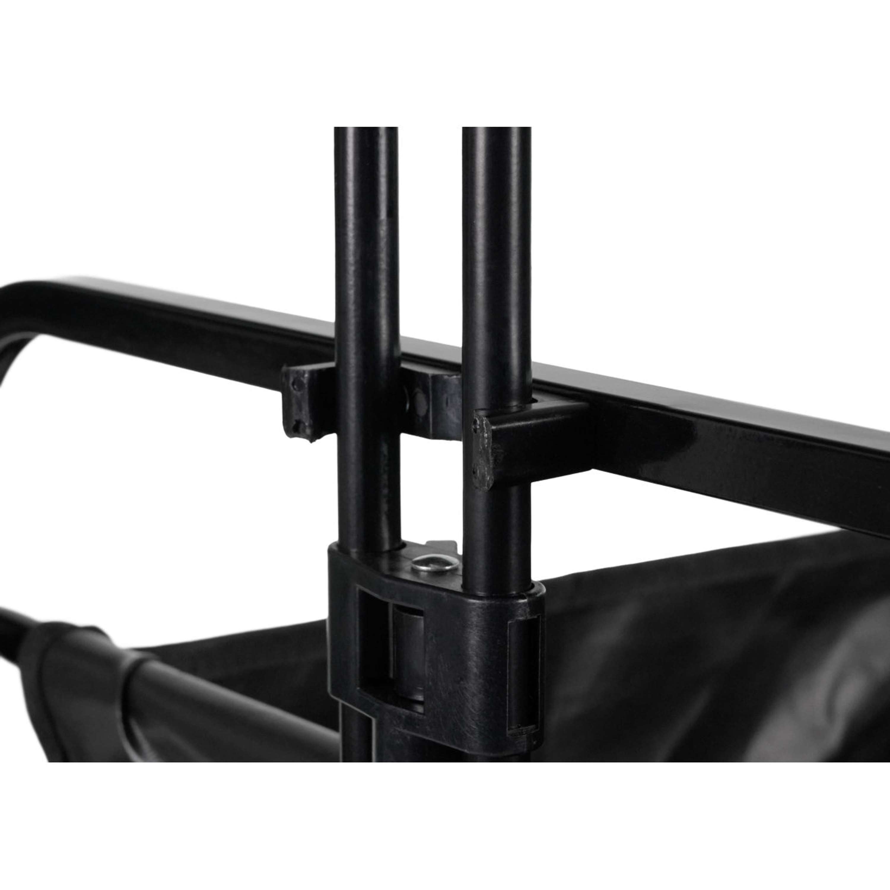 Hippotonic Carro Trolley De Cuatro Ruedas Negro