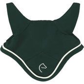 EQUITHÈME Bonete para Orejas Pony Academy Verde oscuro