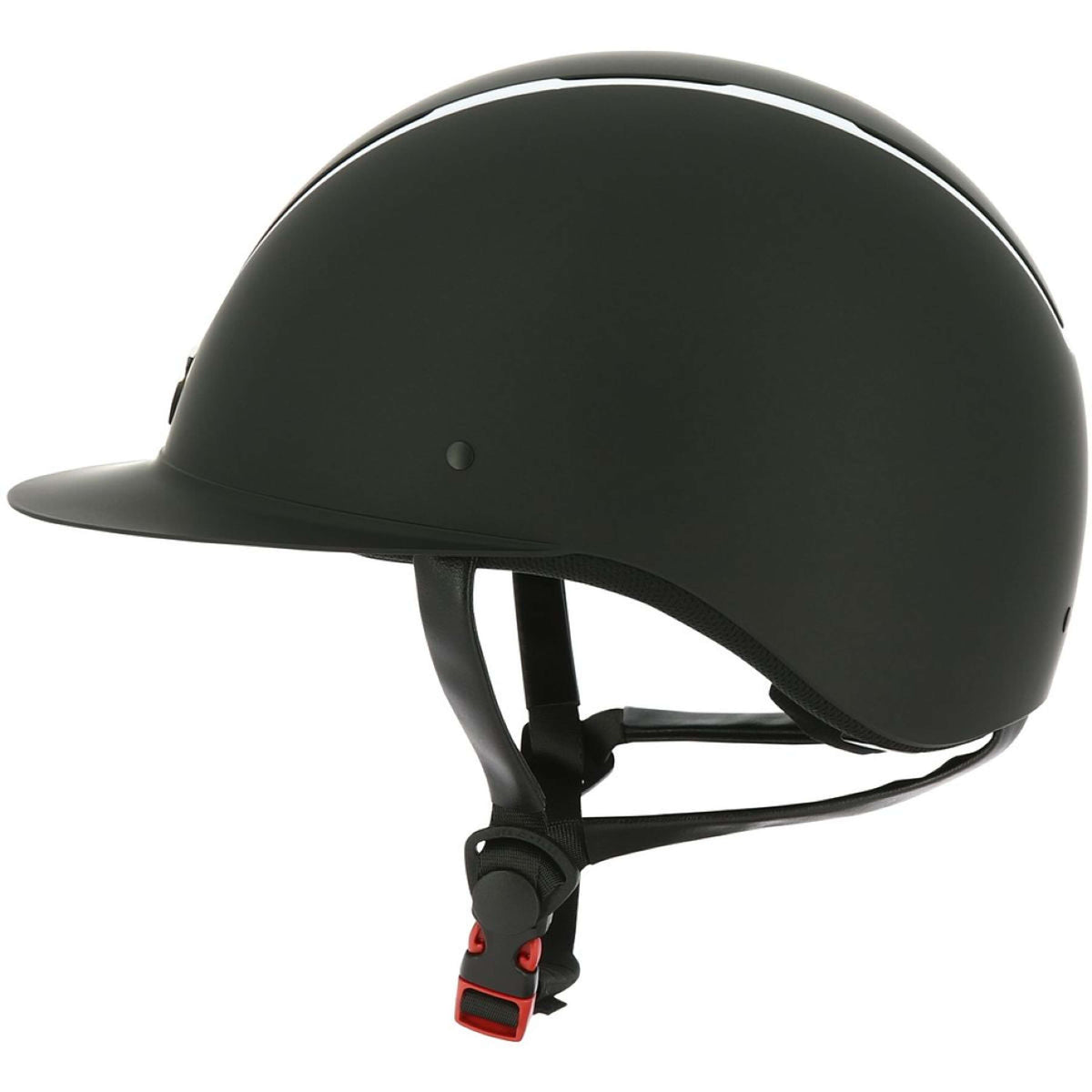 EQUITHÈME Casco Glint Mat Negro/Plata