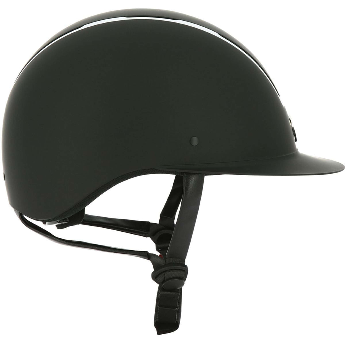 EQUITHÈME Casco Glint Mat Negro/Plata
