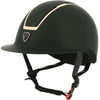 EQUITHÈME Casco Glint Mat Negro/Oro Rosa