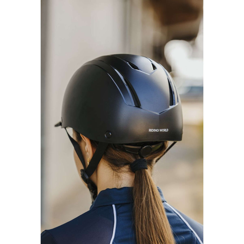Riding World Gorro Topy Negro mate