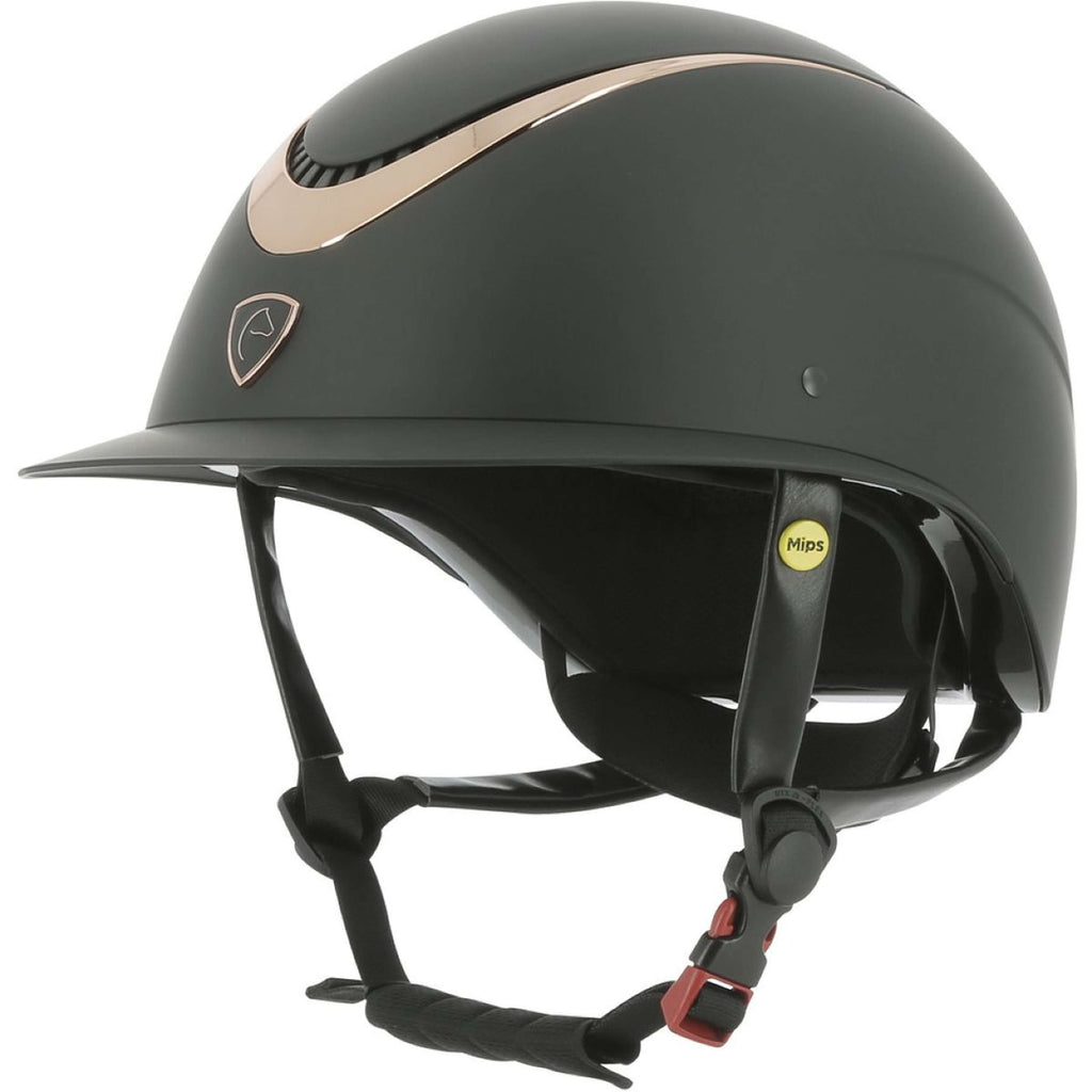 EQUITHÈME Casco Wings Mips Oro rosa Negro