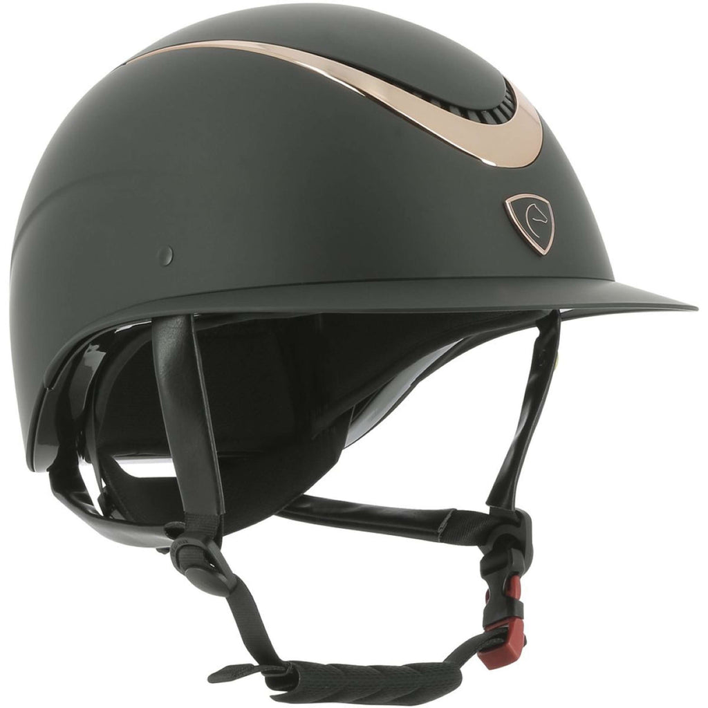 EQUITHÈME Casco Wings Mips Oro rosa Negro