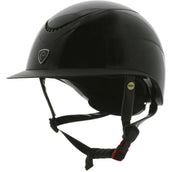 EQUITHÈME Casco Wings Mips Negro Brillante