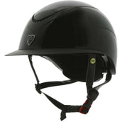 EQUITHÈME Casco Wings Mips Negro Brillante