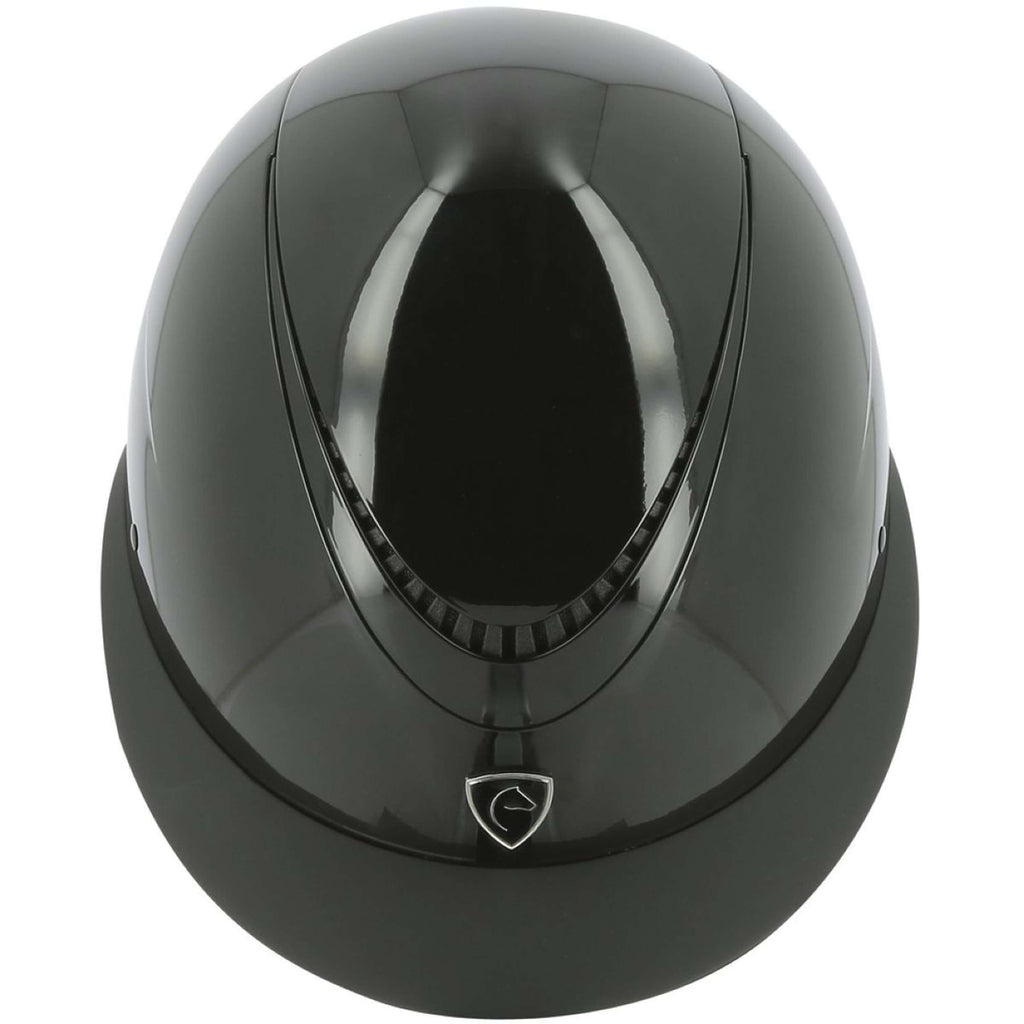 EQUITHÈME Casco Wings Mips Negro Brillante