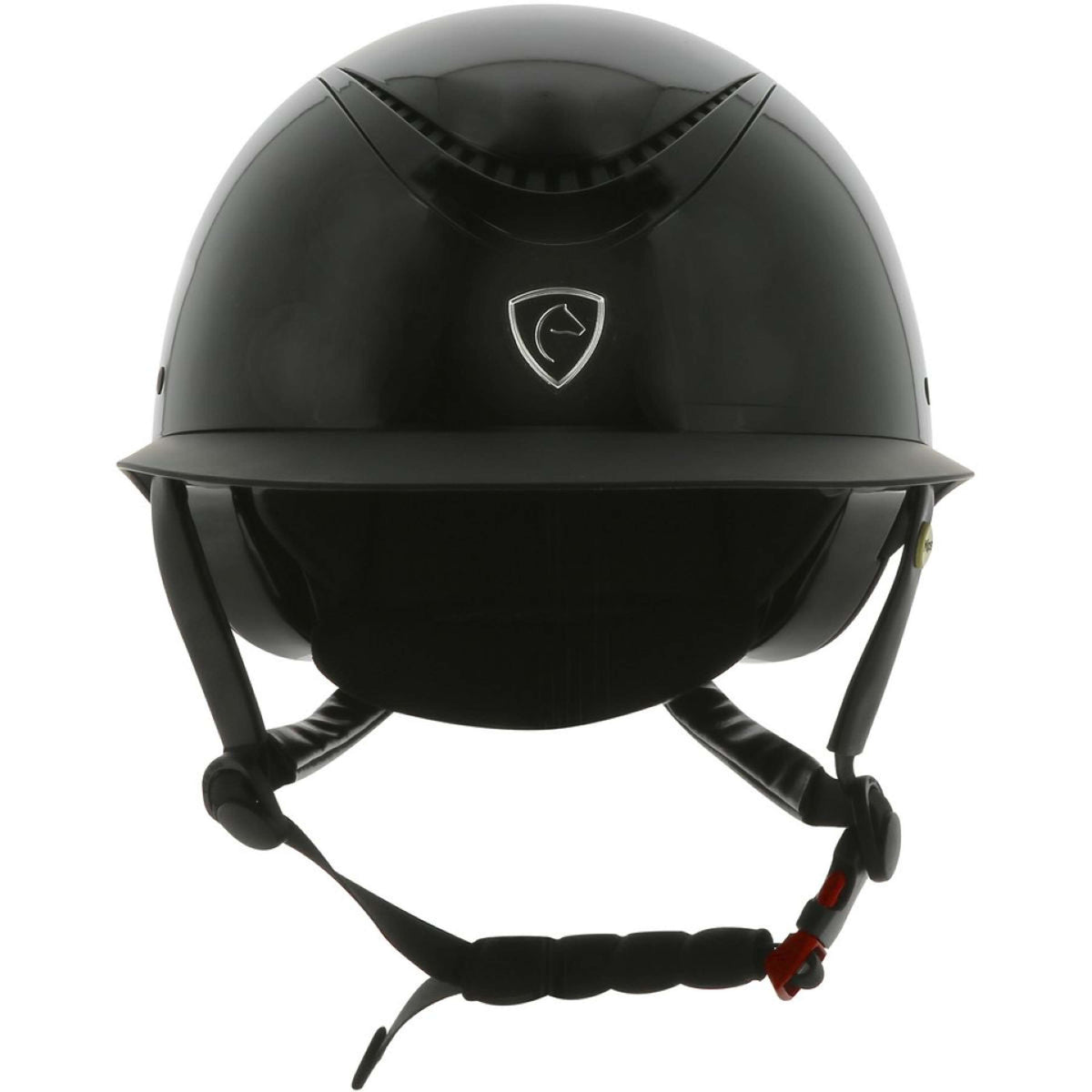 EQUITHÈME Casco Wings Mips Negro Brillante