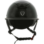 EQUITHÈME Casco Wings Mips Negro Brillante