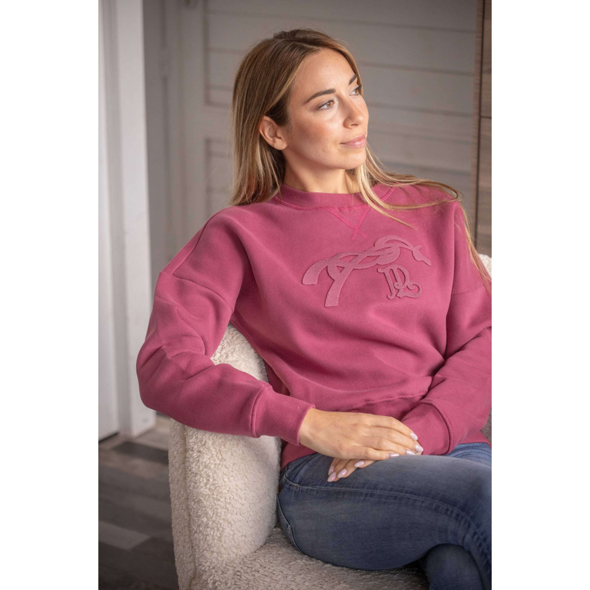 Pénélope Suéter Bianca Raspberry