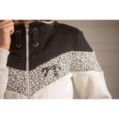 Pénélope Sudadera con capucha y cremallera Leonative Gris