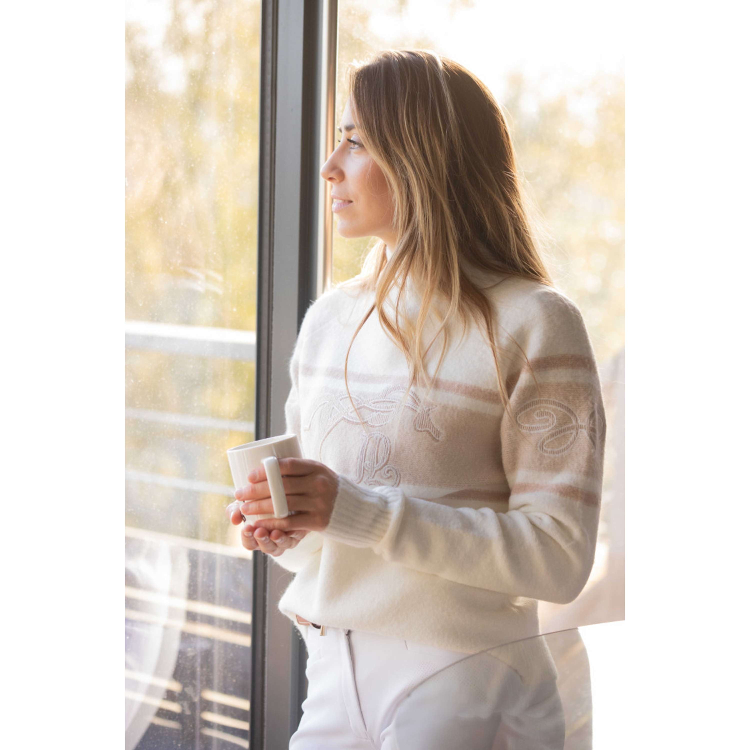 Pénélope Suéter Noris Beige