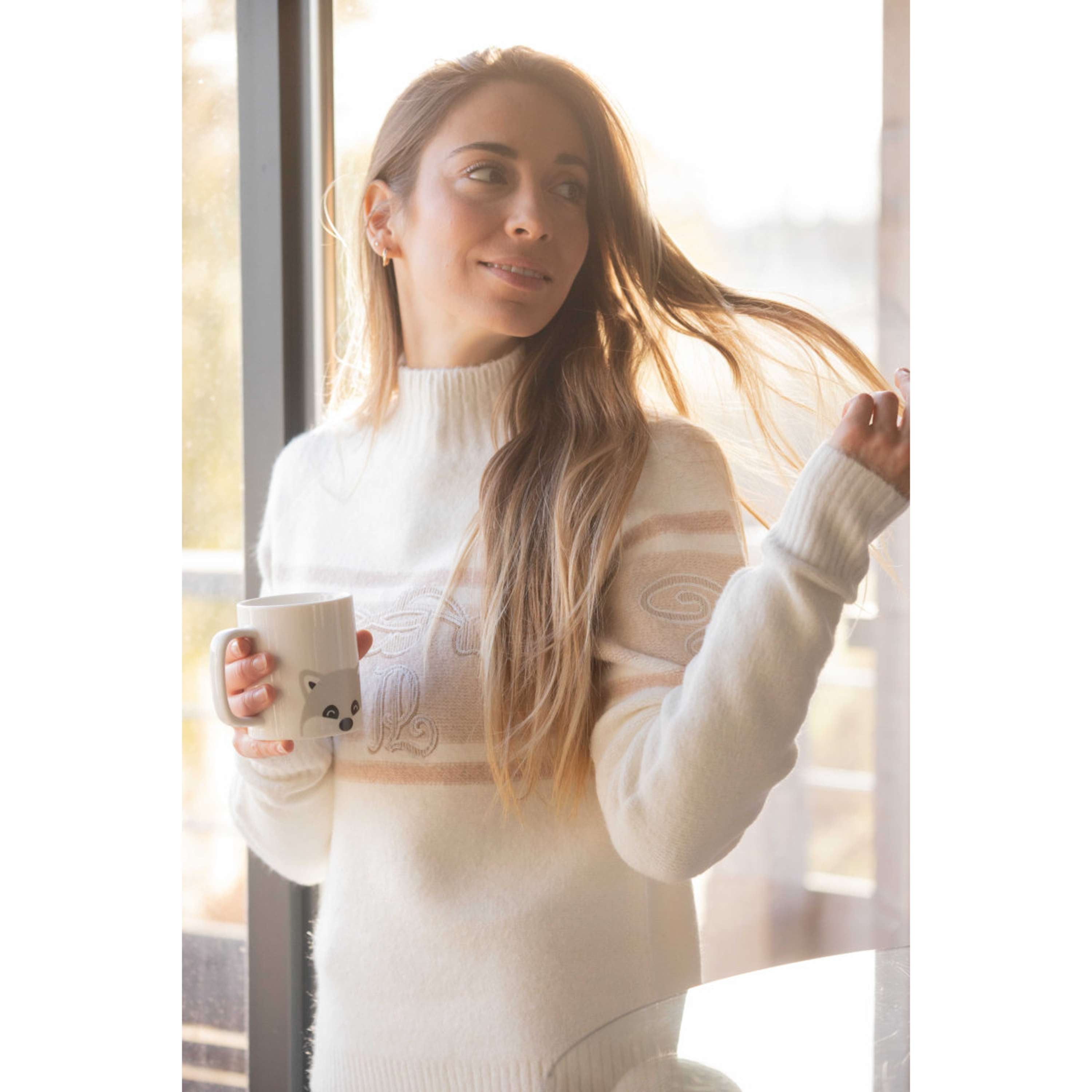 Pénélope Suéter Noris Beige