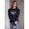 Pénélope Suéter Florida Navy blue