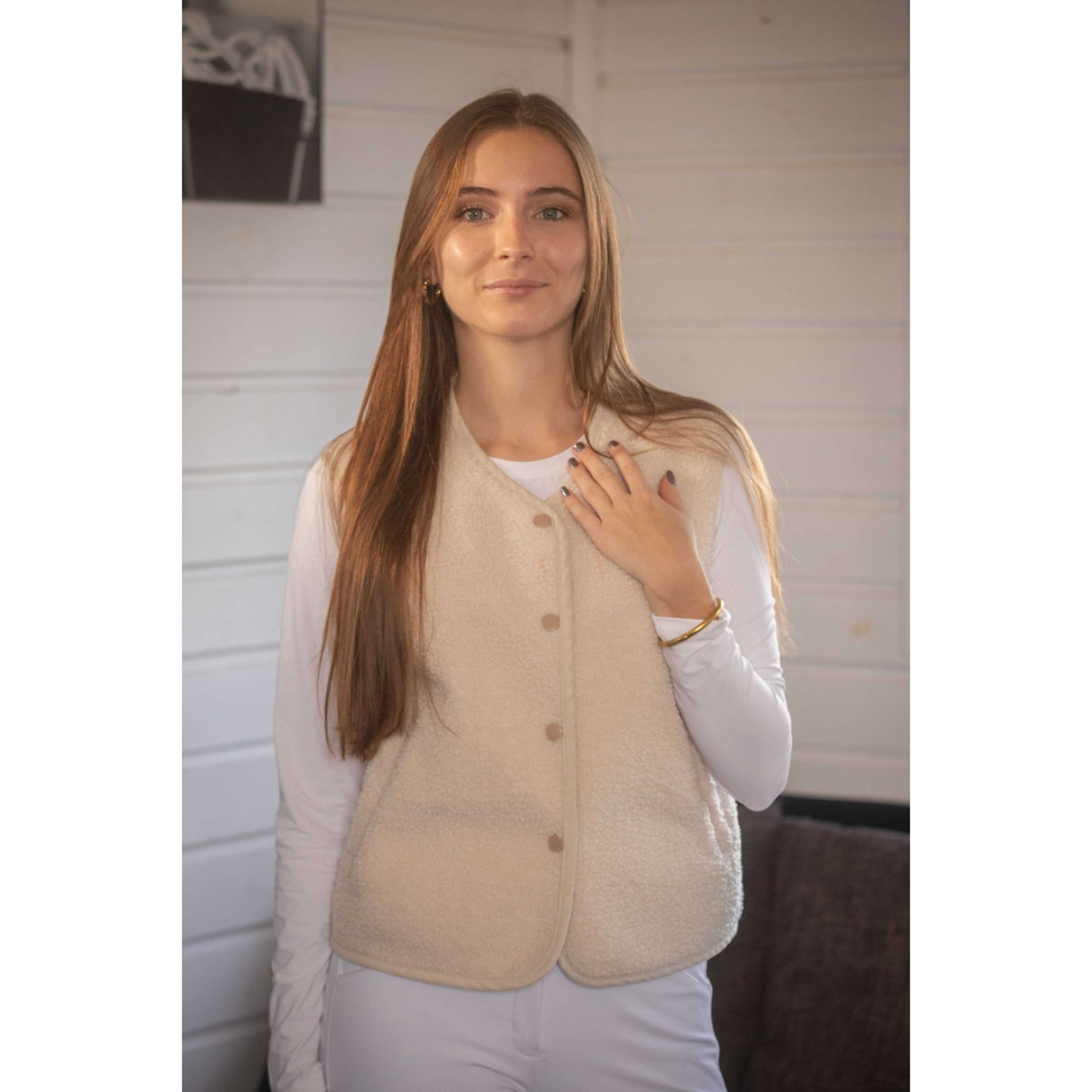 Pénélope Gilet Charline Ecru