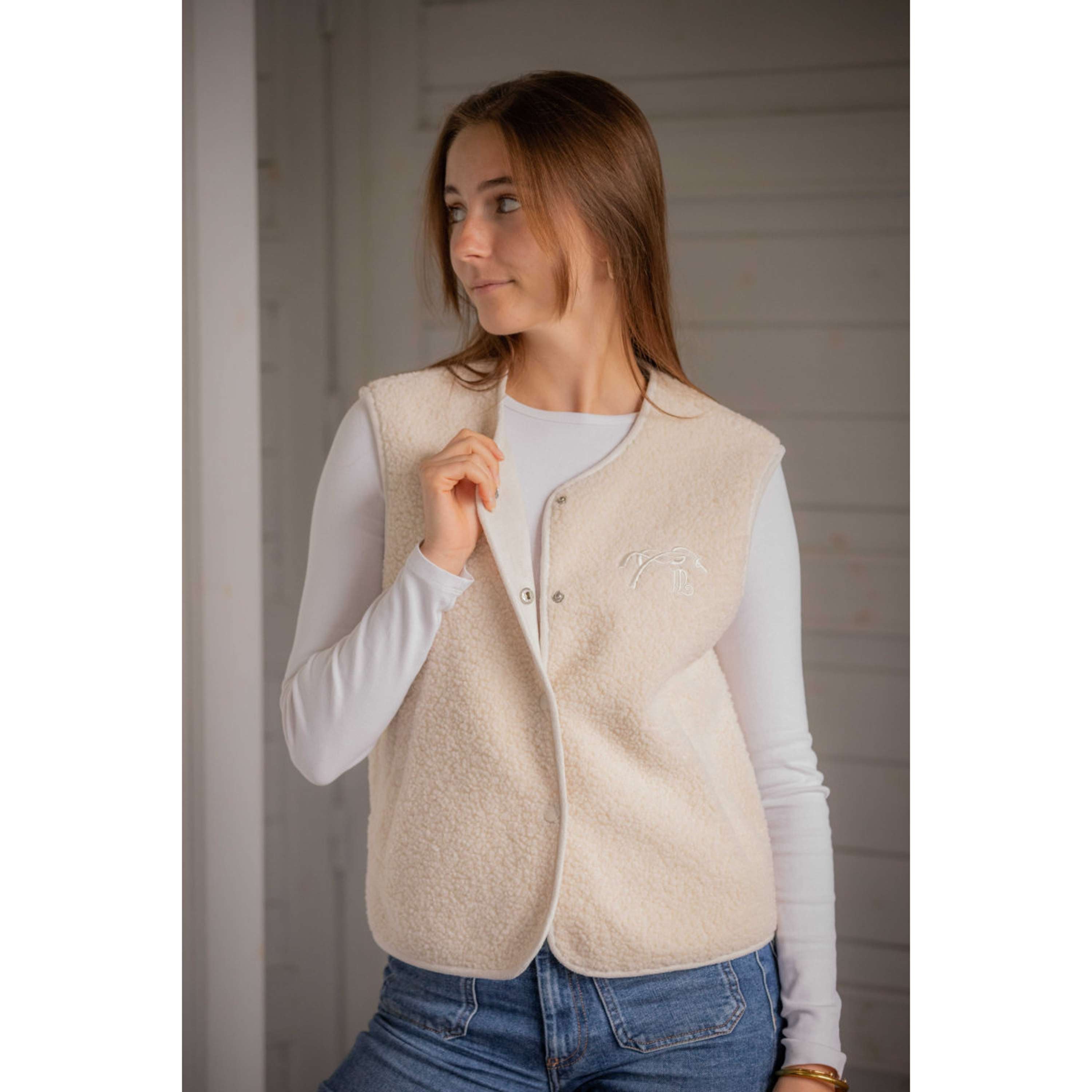 Pénélope Gilet Charline Ecru