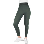 EQUITHÈME Legging de Equitación Acacia Full Grip Khaki