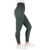 EQUITHÈME Legging de Equitación Acacia Full Grip Khaki