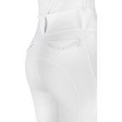 EQUITHÈME Legging de Equitación Alize Full Grip Blanco