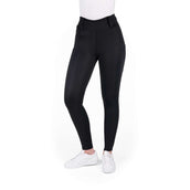 EQUITHÈME Legging de Equitación Alize Full Grip Negro