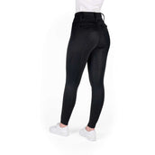 EQUITHÈME Legging de Equitación Alize Full Grip Negro