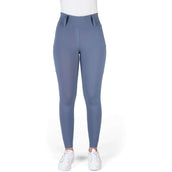 EQUITHÈME Legging de Equitación Alize Full Grip Gris
