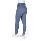 EQUITHÈME Legging de Equitación Alize Full Grip Gris