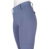 EQUITHÈME Legging de Equitación Alize Full Grip Gris