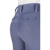 EQUITHÈME Legging de Equitación Alize Full Grip Gris