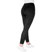 EQUITHÈME Legging de Equitación Neva Full Grip Negro