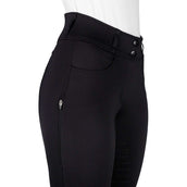 EQUITHÈME Pantalón de Equitación Mila Full Grip Negro