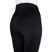 EQUITHÈME Pantalón de Equitación Mila Full Grip Negro